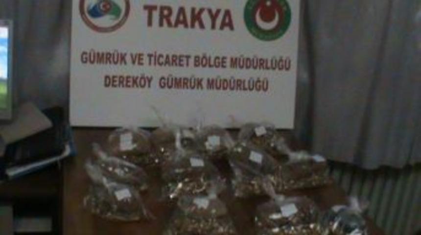 Derek&ouml;y Sınır Kapısında Altın Ve D&ouml;viz Operasyonu