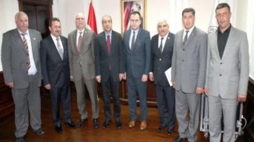 Oda Başkanlarından Bakan Eker'e Ziyaret