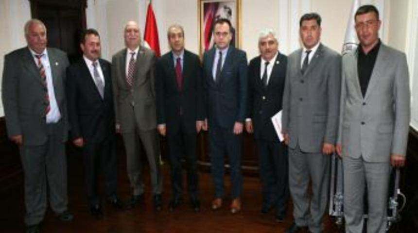 Tzob Genel Başkanı Ve Oda Başkanları Bakan Eker'i Ziyaret Etti