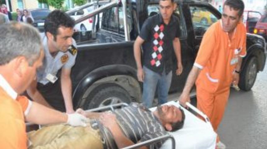 İnşaat İş&ccedil;isi Elektrik Akımına Kapıldı