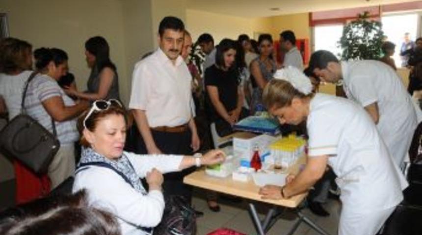 &Ccedil;alışanlara şeker hastalığı anlatıldı