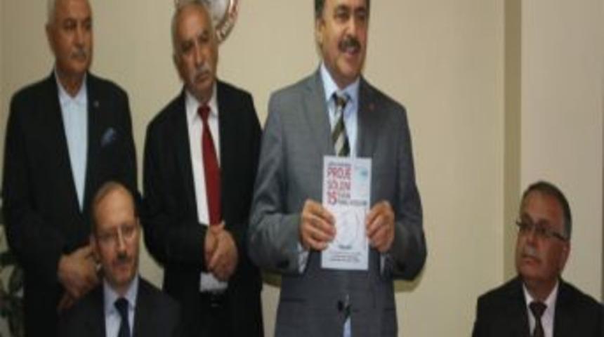 Bakan Eroğlu, KOP'ta 15 Tesisin Temelini Attı