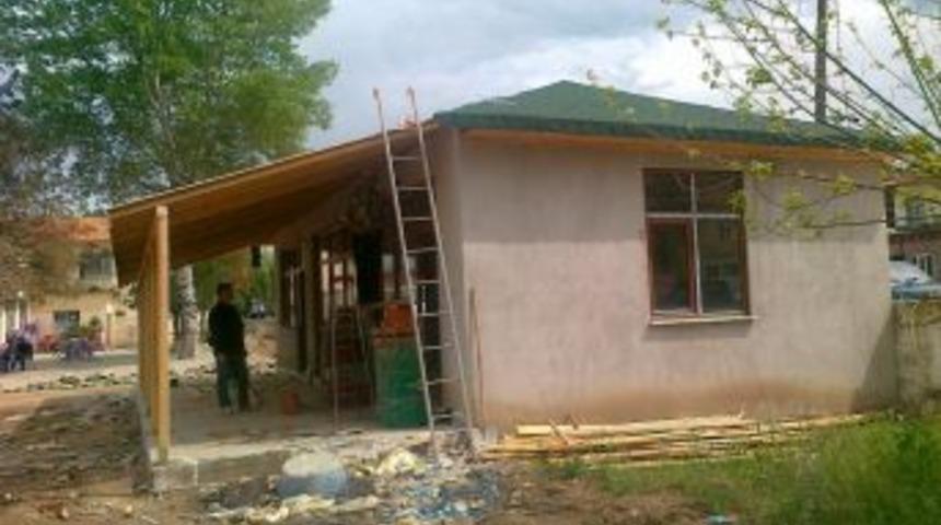 Hisarcık Mehmet Kaya Parkı'nda &Ccedil;evre D&uuml;zenlemesi