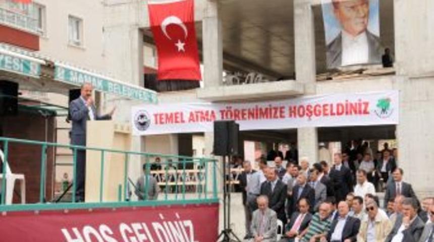 Saime Kadın Merkez Cami'nin Temeli Dualarla Atıldı