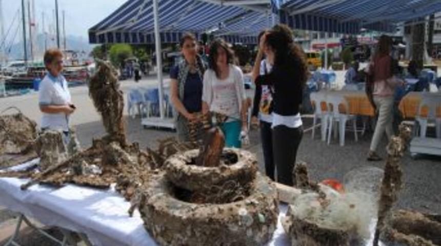 Deniz Dibi Atık Sergisi A&ccedil;ıldı