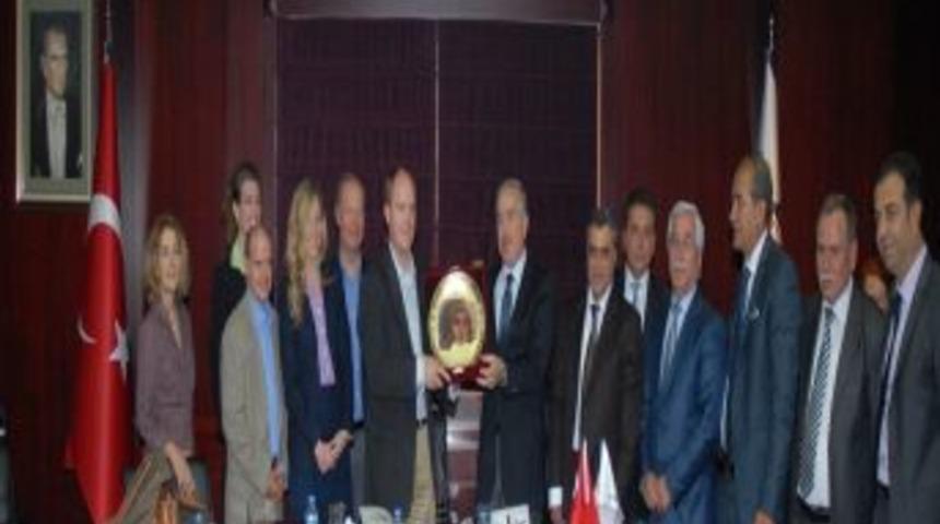 Tca Başkanı Lıncon Mccurd Ve Abd'li Siyaset Danışmanları Gto'yu Ziyaret Etti