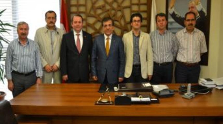 Ak Parti Bursa İl Başkanı Sedat Yal&ccedil;ın'a Ziyaret&ccedil;i Akını S&uuml;r&uuml;yor