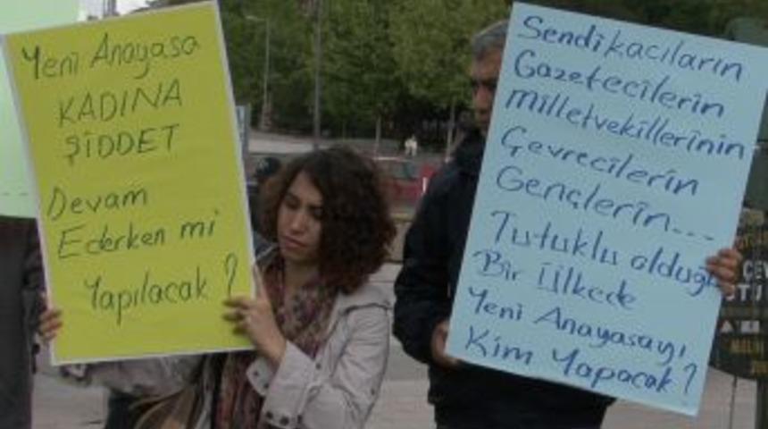 Başkent'te Anayasa Eylemi