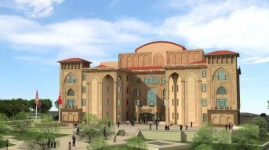 İşte Hakkari'nin Yeni H&uuml;k&uuml;met Sarayı
