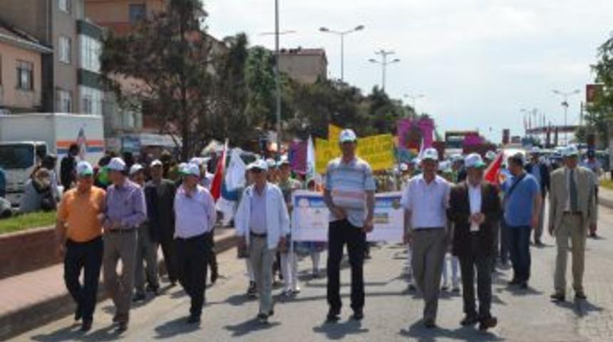 Alaplı'da &Ouml;ğrenciler &Ccedil;evre İ&ccedil;in Y&uuml;r&uuml;d&uuml;