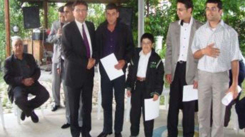 G&ouml;rme Engelliler 'Bilgisayar İşletmenliği' Sertifikası Aldı