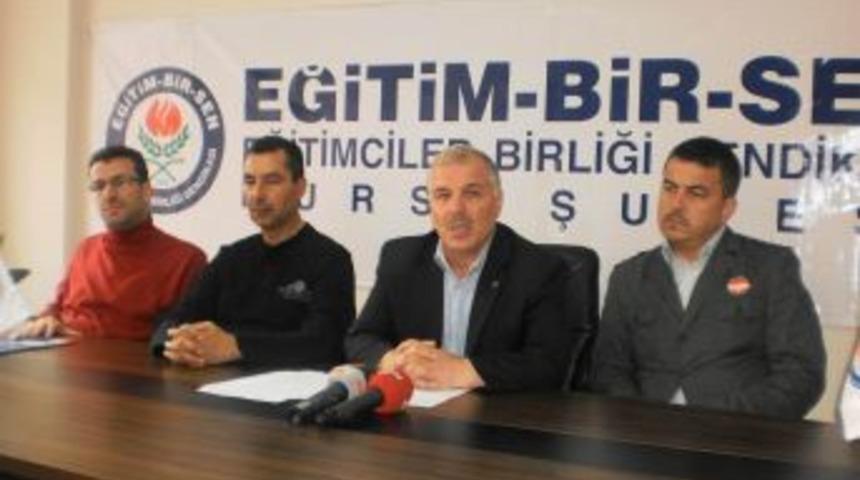 Eğitim-Bir-Sen Bursa Şubesi Başkanı Numan Şeker: