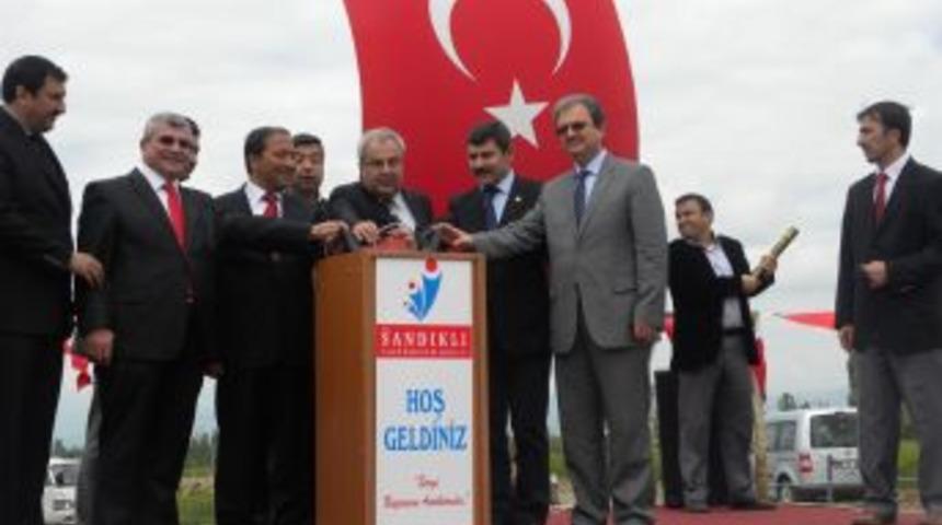 &Ouml;zel Sandıklı İlk&ouml;ğretim Okulu'nun Yeni Binasının Temeli Atıldı