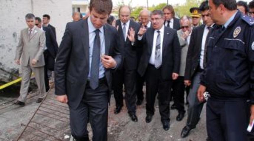 Bakan Şahin, Pınarbaşı Emniyet M&uuml;d&uuml;rl&uuml;ğ&uuml; Binasına Incelemelerde Bulundu