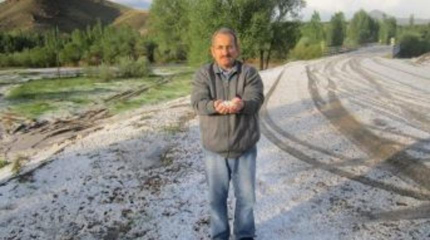 Malatya'da Dolu Kayısı Bah&ccedil;elerinde Zarara Yol A&ccedil;tı