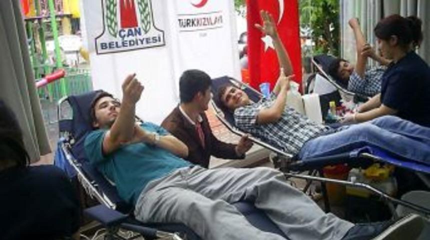 &Ccedil;an'da Kan Bağışı Kampanyası