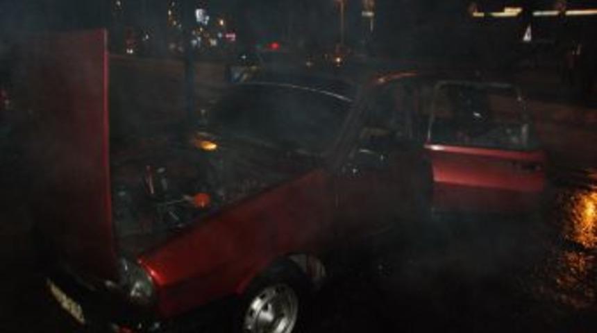 Babasına Kızdı, Arabasını Ateşe Verdi