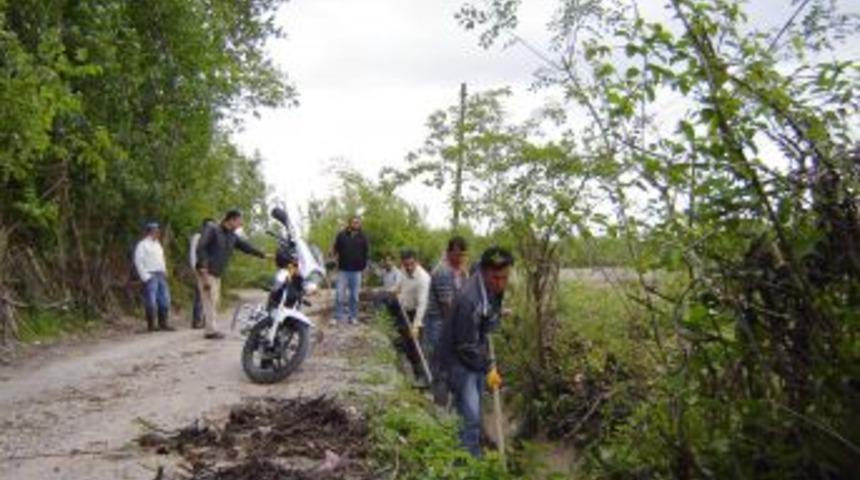 Sulama Kanallarında Temizlik Yapıldı