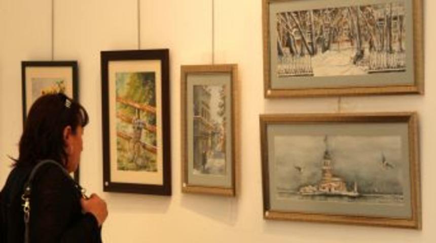 Antalyalı Konuklar &Ccedil;sm'de Sergi A&ccedil;tı