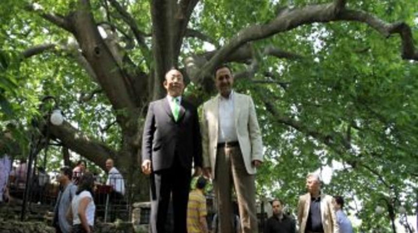 700 Yıllık Osmanlı K&ouml;y&uuml;, G&uuml;ney Kore Heyetini Ağırladı