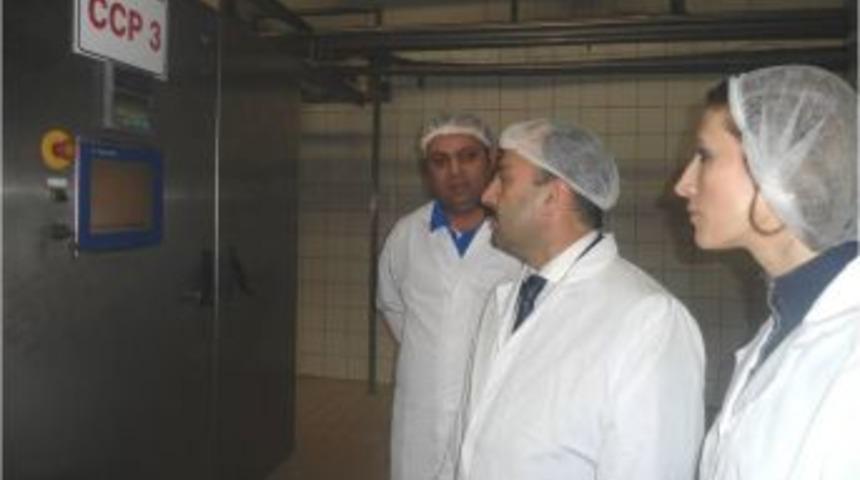 Okullara S&uuml;t Sağlayan S&uuml;t Firmasına Yerinde İnceleme