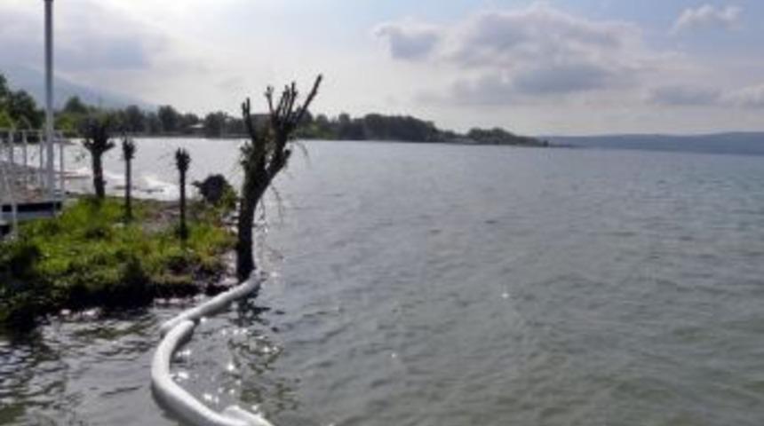 Sapanca G&ouml;l&uuml;'nde Tehlike Ge&ccedil;ti, Bariyer Kaldırıldı