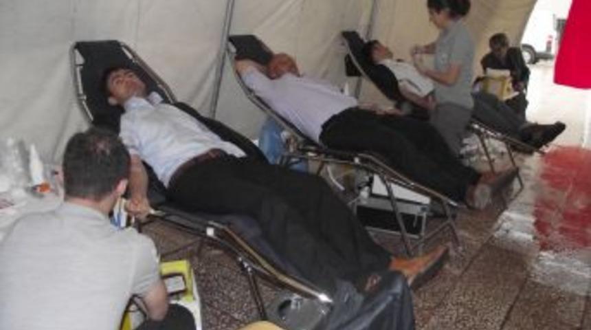 Şefaatli G&uuml;l Maltepe Dershanesi &Ouml;ğretmenlerinden Kan Bağışı