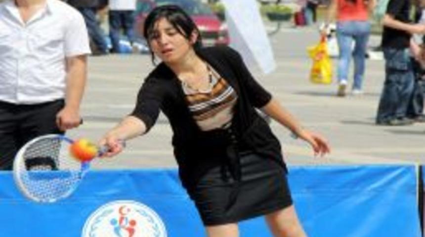 Samsun'da "tenis Benimde Sporum" Etkinliği