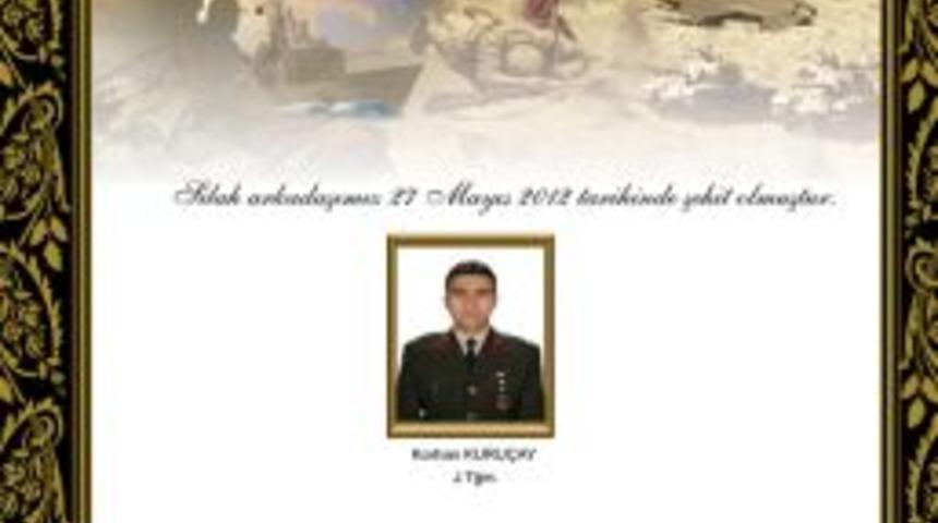 Genelkurmay Başkanı Orgeneral Necdet &Ouml;zel'den Şehit Teğmen Korhan Kuru&ccedil;ay İ&ccedil;in Başsağlığı Mesajı