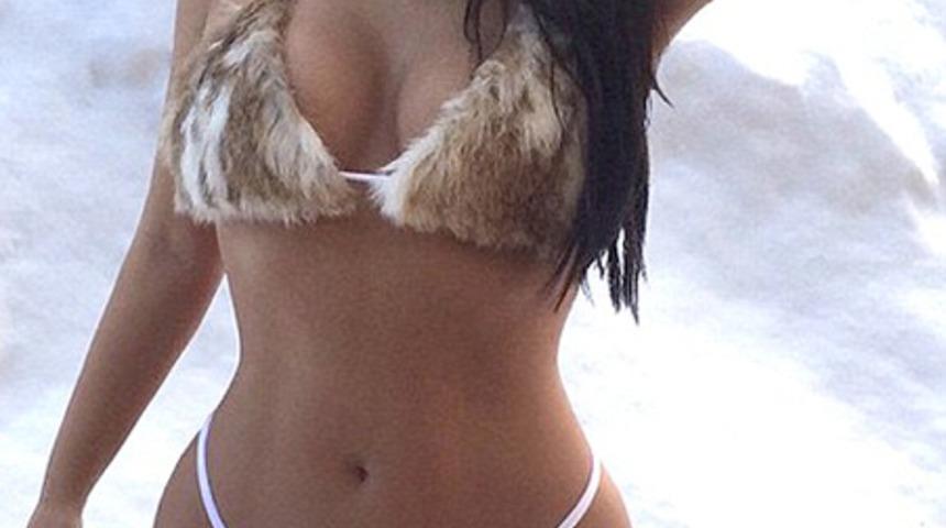 Kim Kardashian'ın en &ouml;zel pozları