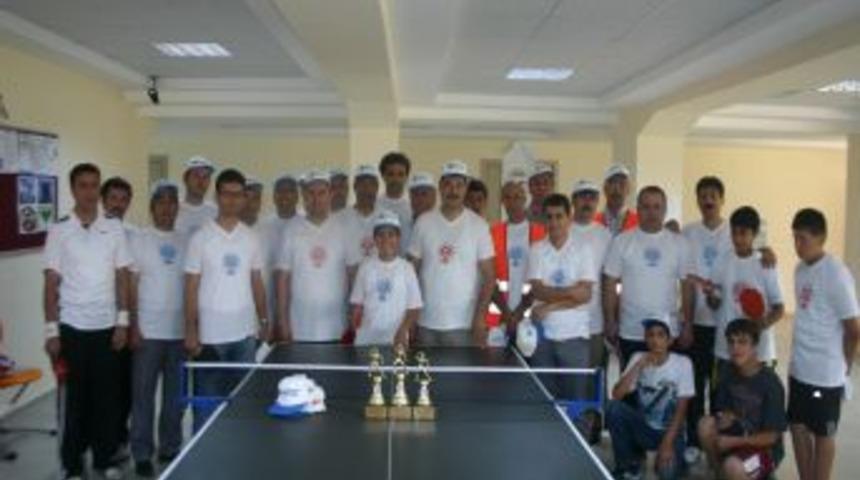 ERADER&rsquo;in Masa Tenisi Turnuvası Sonu&ccedil;landı