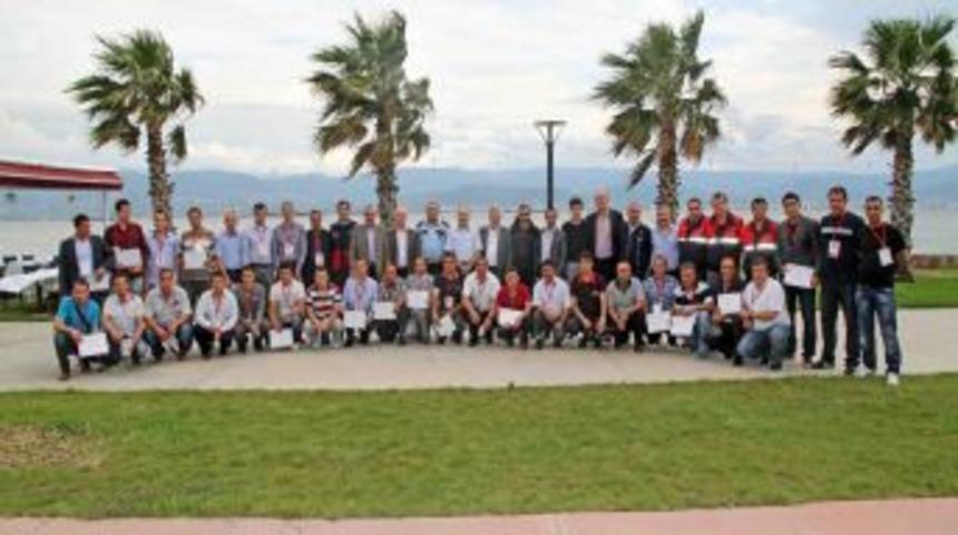 Eğitimini Tamamlayan 30 Itfaiyeciye Sertifika Verildi