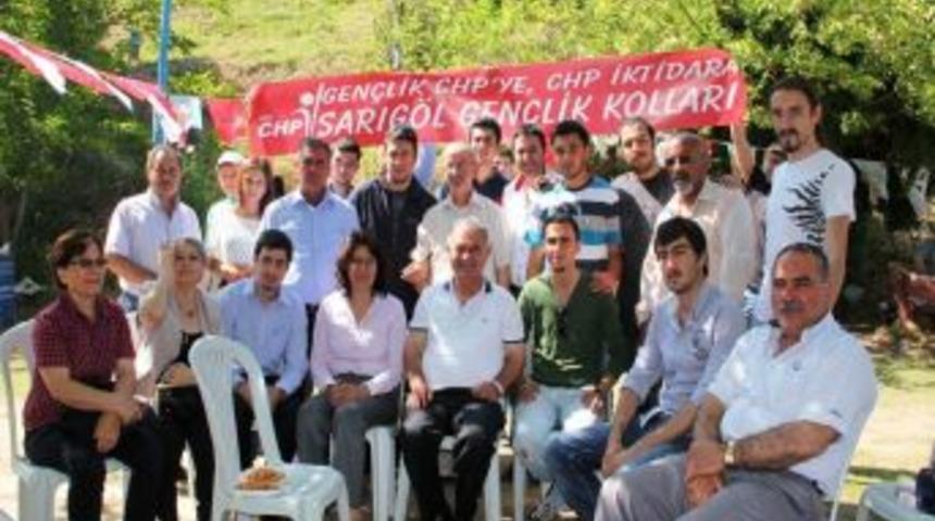 Chp'li &Ouml;z Sarıg&ouml;l'de Mangal Başına Ge&ccedil;ti