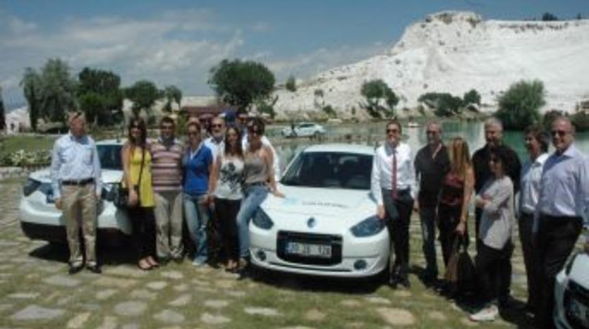 Elektrikli Otomobil Pamukkale'de