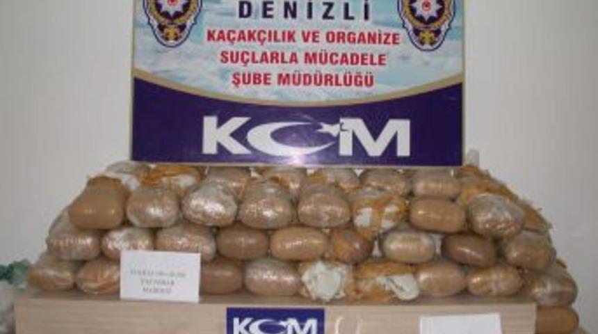 Denizli&rsquo;de Uyuşturucu Operasyonu