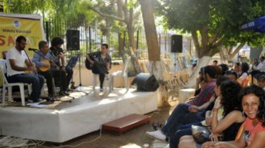 Sanat park etkinliği sona erdi