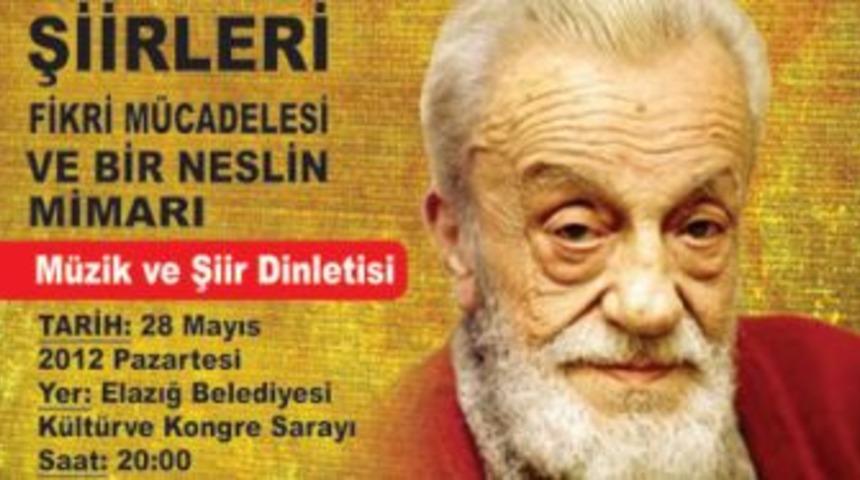 &Uuml;stad Necip Fazıl bug&uuml;n anılıyor