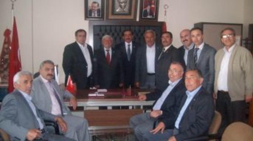 Ziraat Odası Başkanlarından Ko&ccedil;ak'a Ziyaret