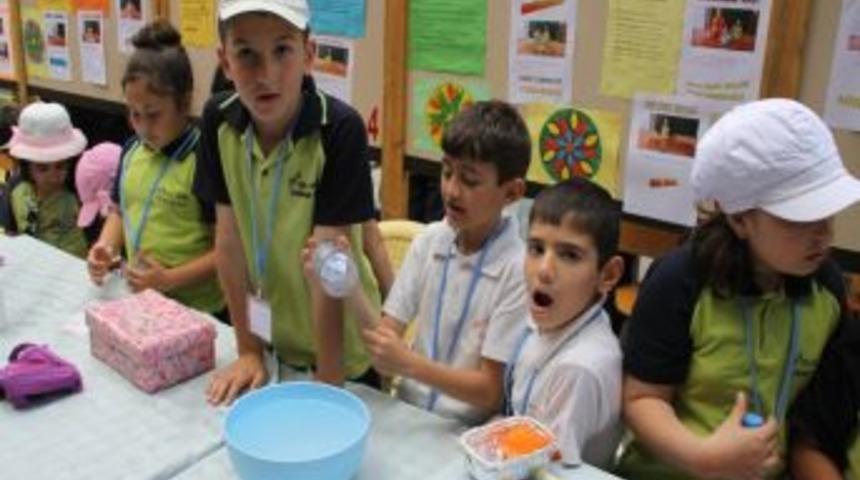 İki Kardeş Okulun D&uuml;zenlediği Bilim Sanat Şenliği Başladı