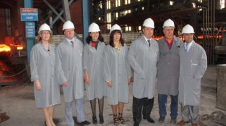 Tataristan Heyeti Kardemir'i Gezdi