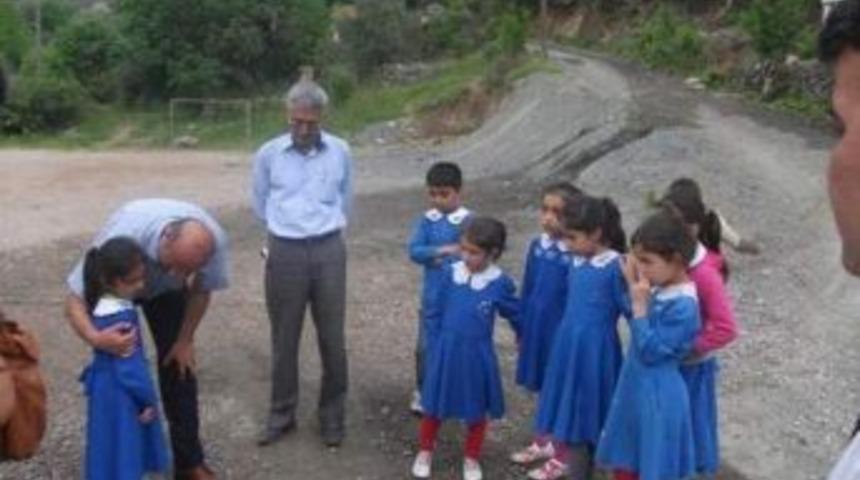 Dalaman Milli Eğitim M&uuml;d&uuml;r&uuml; Ergin K&ouml;y Okullarını Gezdi