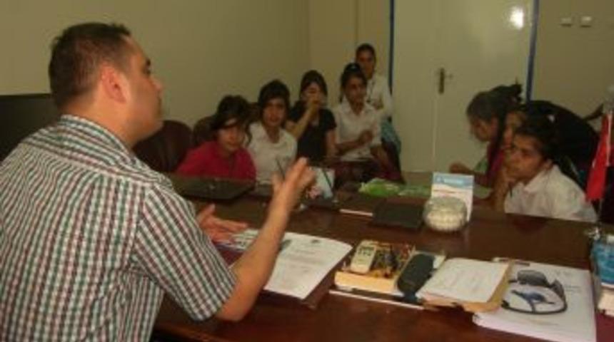 &Ouml;ğrencilerden Sağlık Grup Başkanı Reha Aydın'a Ziyaret