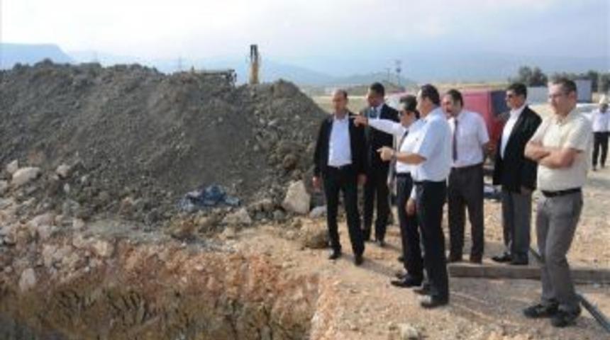 Vali G&uuml;zeloğlu, Akdeniz Oyunları Tesislerini İnceledi