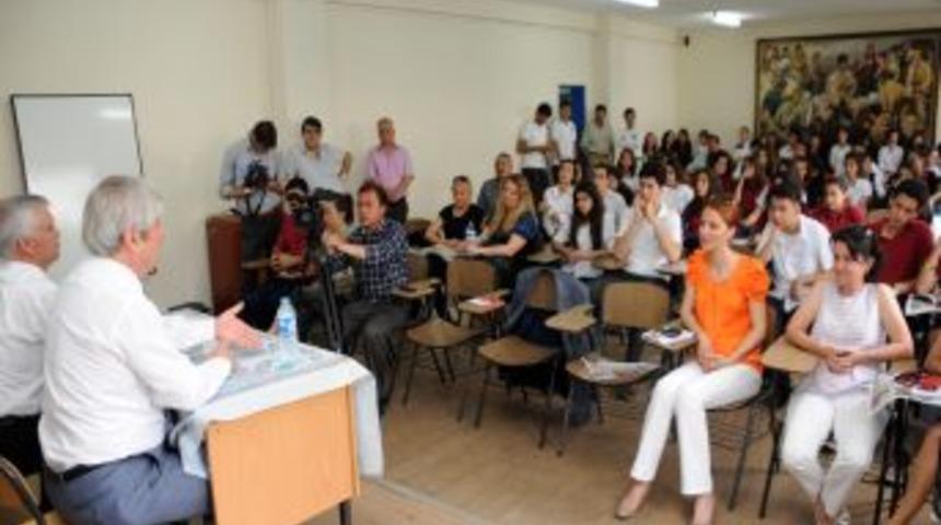 Akaydın Atso G&uuml;zel Sanatlar Lisesi &Ouml;ğrencileriyle Buluştu