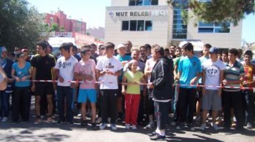 Mut'ta Halk Koşusu Yapıldı
