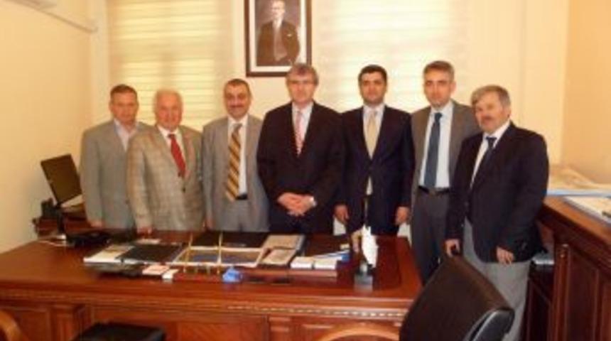 Doka Heyeti'nden Dokap Başkanı Y&uuml;ce'ye Ziyaret