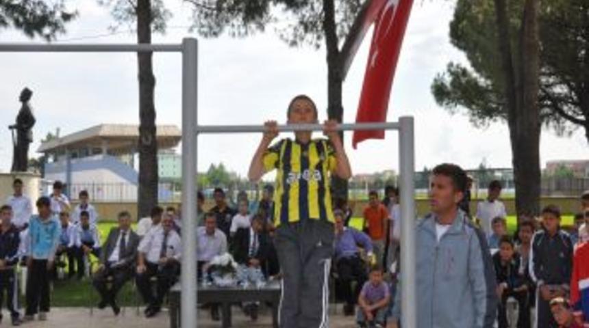 Biga'da Barfiks Turnuvası