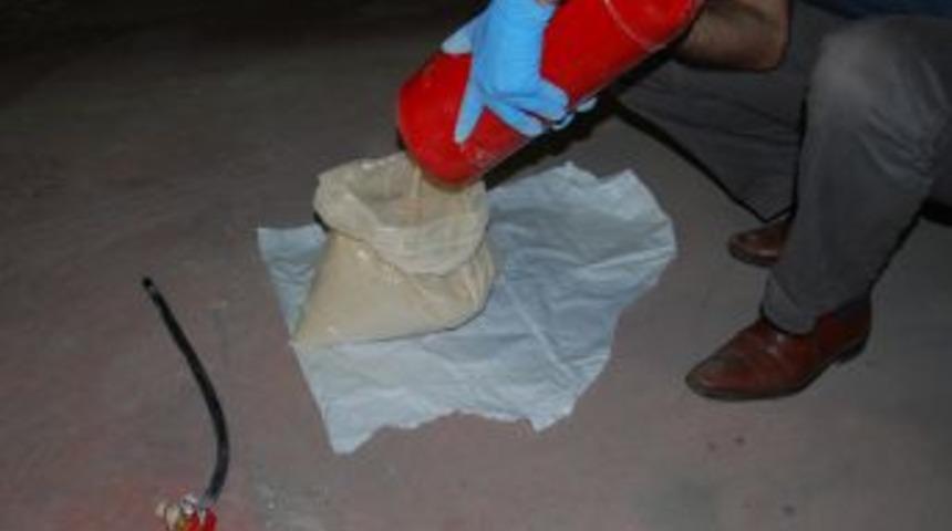 Yangın T&uuml;p&uuml;nden Zehir Fışkırdı