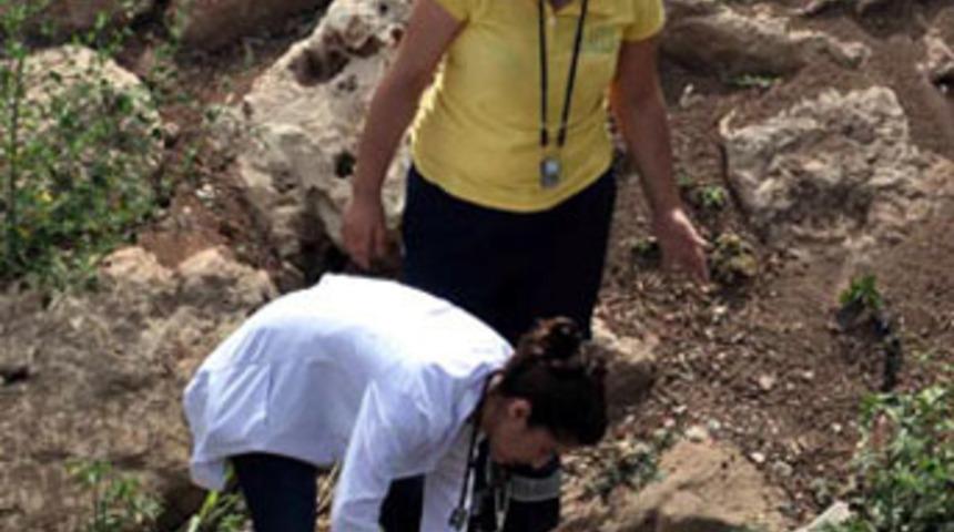 Dereden bebek cesedi &ccedil;ıktı