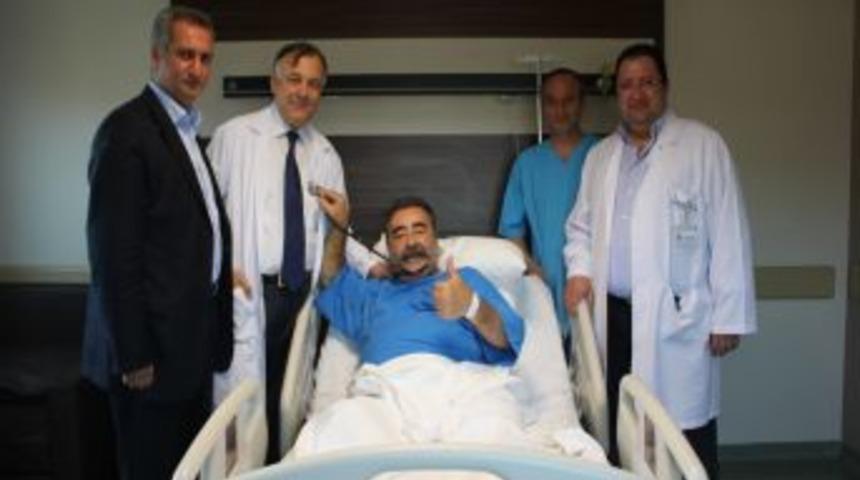 Sanat&ccedil;ı Yıldırım G&ouml;cek'in Tıkalı Damarı A&ccedil;ıldı